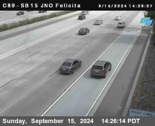 SB 15 at Felicita Road