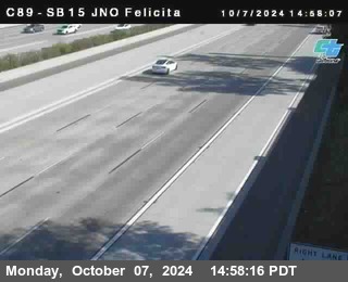 SB 15 at Felicita Road