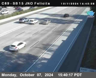 SB 15 at Felicita Road