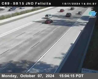 SB 15 at Felicita Road