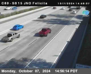 SB 15 at Felicita Road