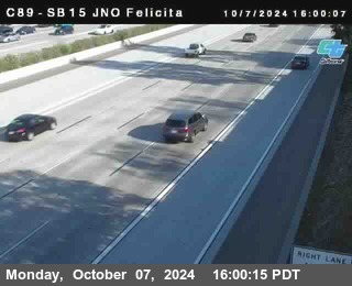 SB 15 at Felicita Road