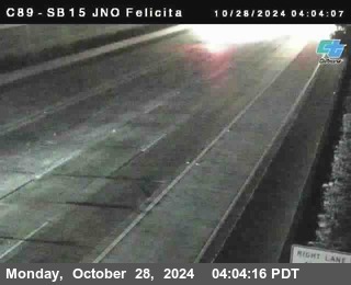 SB 15 at Felicita Road