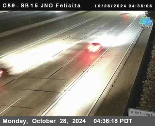 SB 15 at Felicita Road