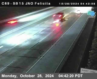 SB 15 at Felicita Road