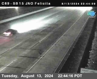 SB 15 at Felicita Road