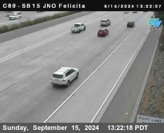 SB 15 at Felicita Road