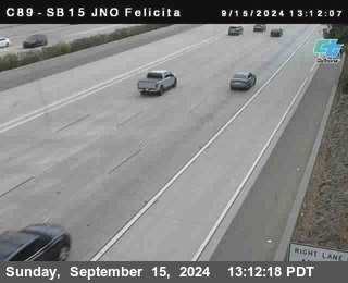 SB 15 at Felicita Road