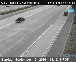 SB 15 at Felicita Road