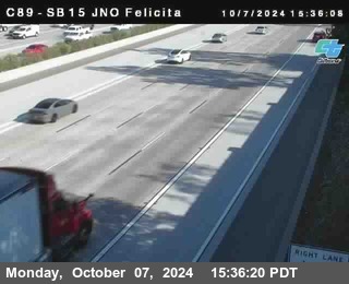 SB 15 at Felicita Road