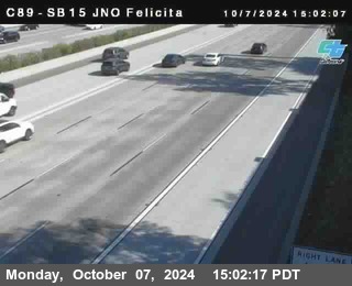 SB 15 at Felicita Road