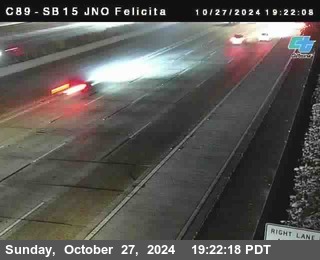 SB 15 at Felicita Road