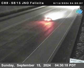 SB 15 at Felicita Road