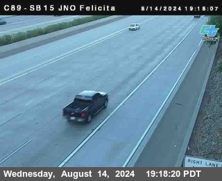 SB 15 at Felicita Road