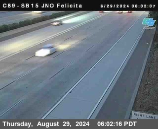 SB 15 at Felicita Road