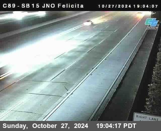 SB 15 at Felicita Road