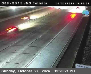 SB 15 at Felicita Road