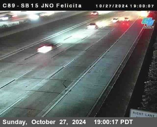 SB 15 at Felicita Road