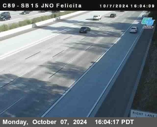 SB 15 at Felicita Road