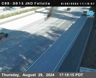 SB 15 at Felicita Road