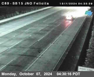 SB 15 at Felicita Road