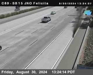 SB 15 at Felicita Road