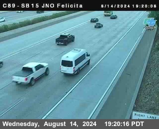 SB 15 at Felicita Road