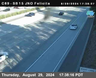 SB 15 at Felicita Road