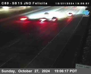 SB 15 at Felicita Road