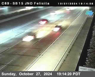 SB 15 at Felicita Road