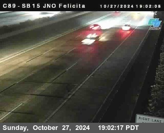 SB 15 at Felicita Road