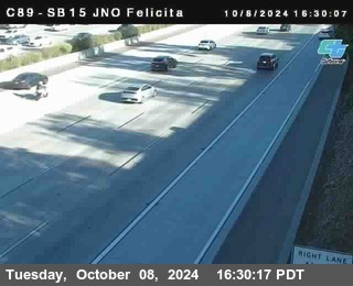 SB 15 at Felicita Road