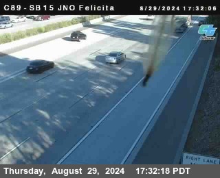 SB 15 at Felicita Road