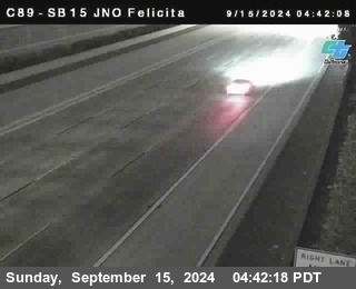 SB 15 at Felicita Road