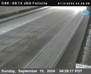 SB 15 at Felicita Road