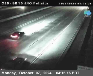 SB 15 at Felicita Road