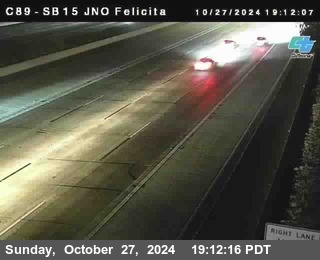 SB 15 at Felicita Road