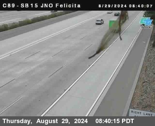 SB 15 at Felicita Road