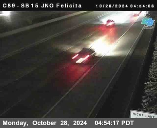 SB 15 at Felicita Road