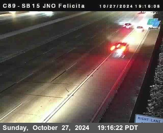 SB 15 at Felicita Road