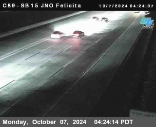 SB 15 at Felicita Road