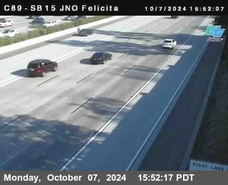 SB 15 at Felicita Road