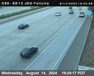 SB 15 at Felicita Road