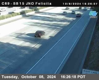 SB 15 at Felicita Road