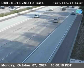 SB 15 at Felicita Road