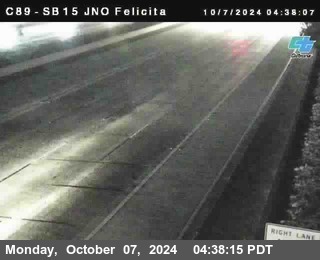 SB 15 at Felicita Road