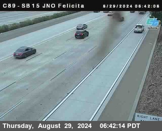 SB 15 at Felicita Road