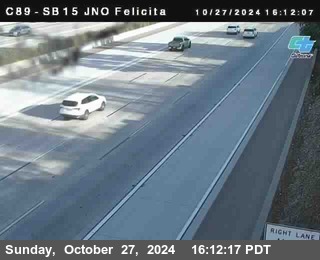 SB 15 at Felicita Road