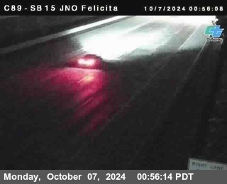 SB 15 at Felicita Road