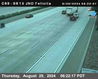 SB 15 at Felicita Road